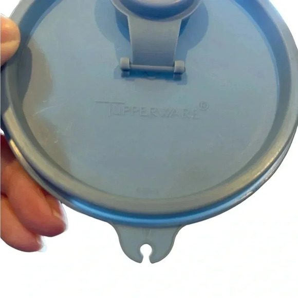 Vintage Tupperware Modular Mate #261-15  Juice Container w/Pour Lid Blue #563-8. - Picture 9 of 11